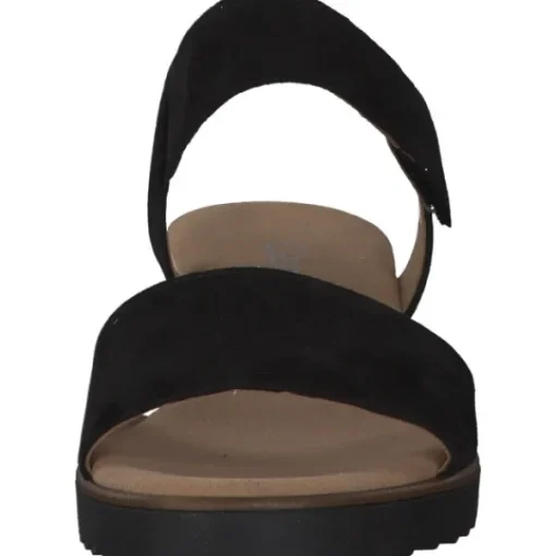 Damen Gabor Sandaletten<Genua 82.750, Keilsandaletten, Damen, schwarz