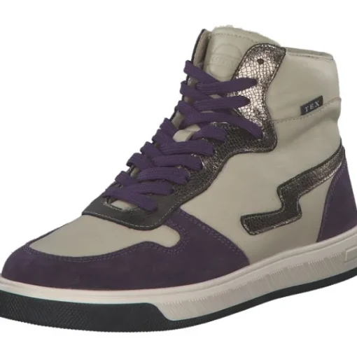 Kinder Gattino Stiefel<G4301-244-88CO-XC, Winterstiefel, Kinder, purple kombi