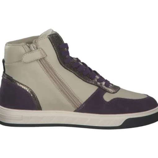 Kinder Gattino Stiefel<G4301-244-88CO-XC, Winterstiefel, Kinder, purple kombi
