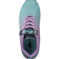Kinder Lico Slipper<Geka Florina VS, Sportliche Slipper, Kinder, tuerkis/lila/grau