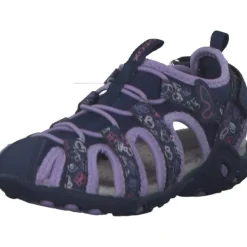 Kinder Geox Sandalen<J35GRA, Sandalen (Kinder), Kinder, NAVY/DK LILAC