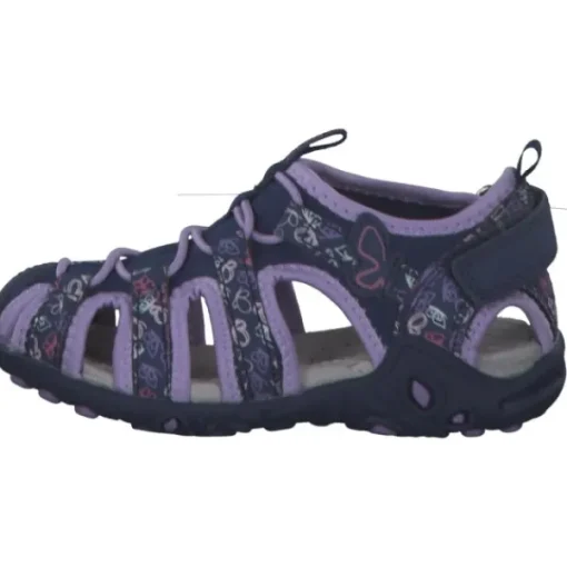 Kinder Geox Sandalen<J35GRA, Sandalen (Kinder), Kinder, NAVY/DK LILAC