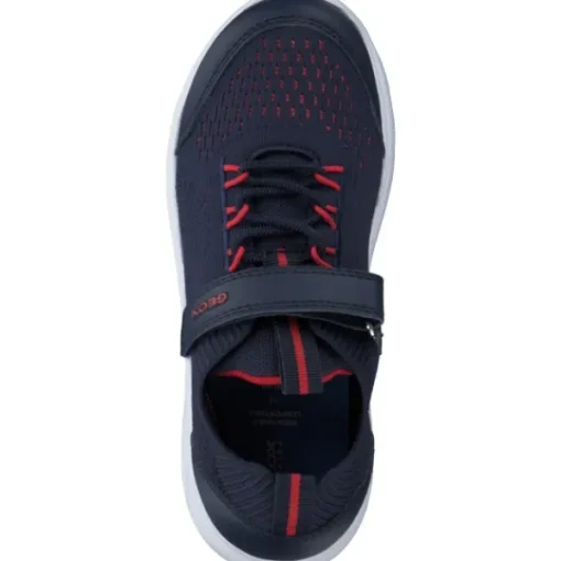 Kinder Geox Sneakers<J26H7C, Sneakers Low, Kinder, Navy/Red