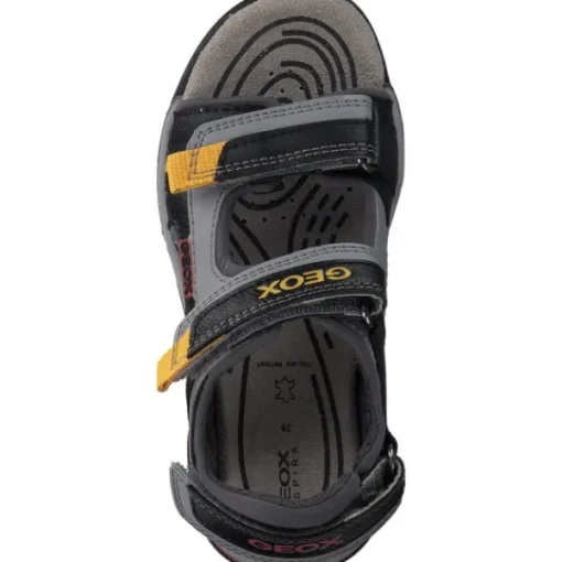 Kinder Geox Sandalen<J250RA, Sandalen (Kinder), Kinder, Grau