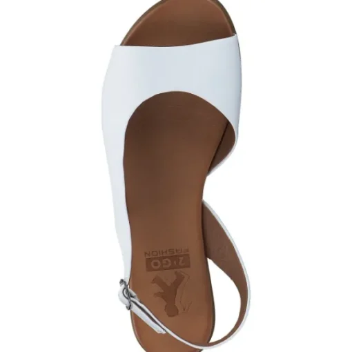 Damen 2 Go Shoes Sandaletten<8003813, Keilsandaletten, Damen, Weiß