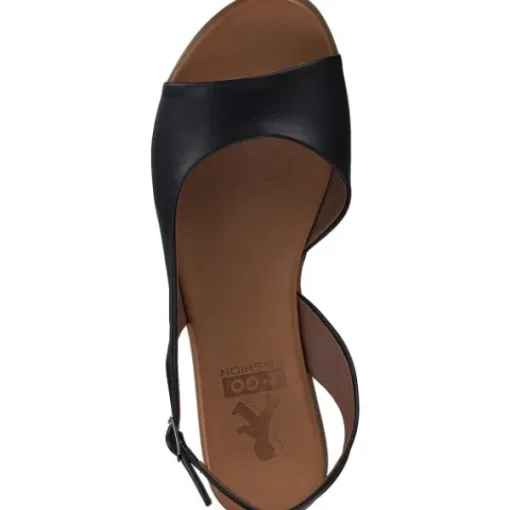 Damen 2 Go Shoes Sandaletten<8003813, Keilsandaletten, Damen, Schwarz