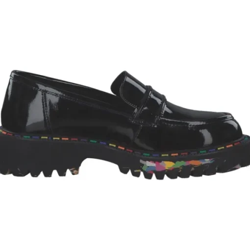 Damen 2 Go Shoes Slipper<8983401-902, Mokassins, Damen, schwarz (lack)