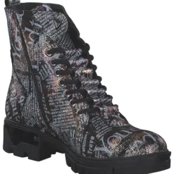 Damen 2 Go Shoes Stiefel<8063501-99, Stiefeletten, Damen, metallic bedruckt