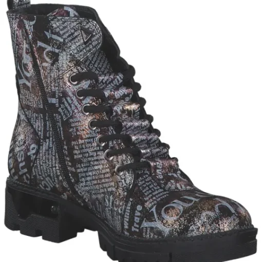Damen 2 Go Shoes Stiefel<8063501-99, Stiefeletten, Damen, metallic bedruckt