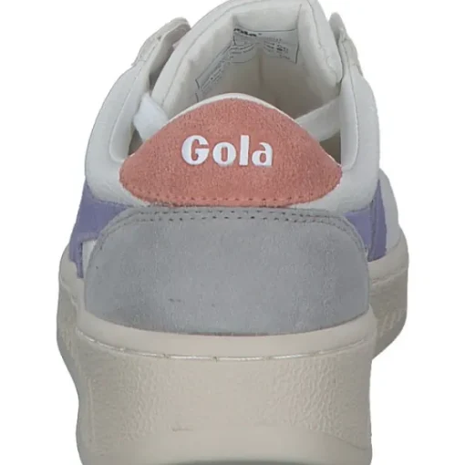 Damen Gola Klassische- & Business Schuhe<Grandslam Trident CLA415, Schnürschuhe, Damen, white/lavender/terracotta
