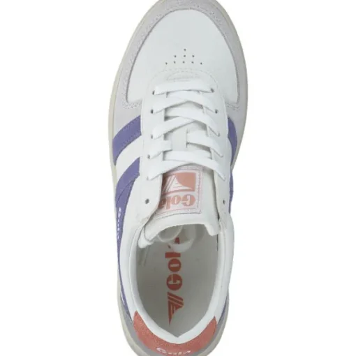 Damen Gola Klassische- & Business Schuhe<Grandslam Trident CLA415, Schnürschuhe, Damen, white/lavender/terracotta