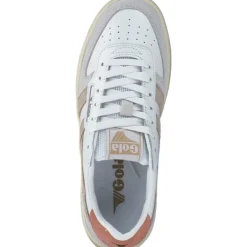 Damen Gola Klassische- & Business Schuhe<Hawk CLB336, Schnürschuhe, Damen, white/bone/terracotta