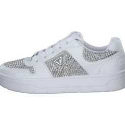 Damen Guess Klassische- & Business Schuhe<FLFNRS-ELE12 NARESA2, Schnürschuhe, Damen, Weiß (White)