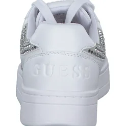 Damen Guess Klassische- & Business Schuhe<FLFNRS-ELE12 NARESA2, Schnürschuhe, Damen, Weiß (White)