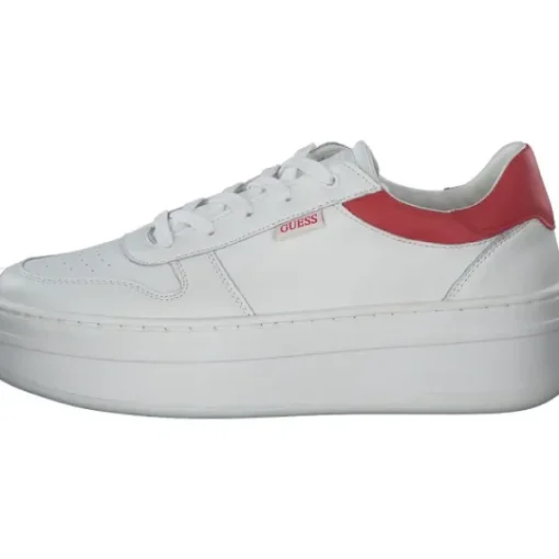 Damen Guess Klassische- & Business Schuhe<Lifet FL6LIF, Schnürschuhe, Damen, white/red