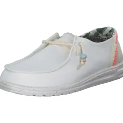 Damen Hey Dude Klassische- & Business Schuhe<40071, Schnürschuhe, Damen, salt