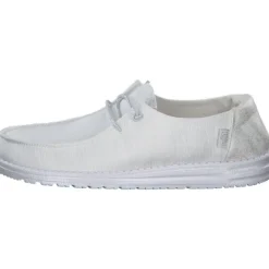 Damen Hey Dude Klassische- & Business Schuhe<40079, Schnürschuhe, Damen, weiss