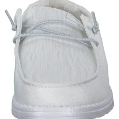 Damen Hey Dude Klassische- & Business Schuhe<40079, Schnürschuhe, Damen, weiss