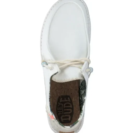 Damen Hey Dude Klassische- & Business Schuhe<40071, Schnürschuhe, Damen, salt