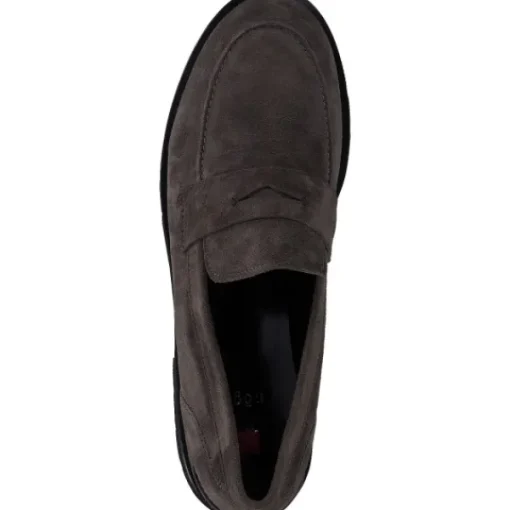 Damen Högl Slipper<810160266000, Mokassins, Damen, darkgrey