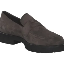 Damen Högl Slipper<810160266000, Mokassins, Damen, darkgrey
