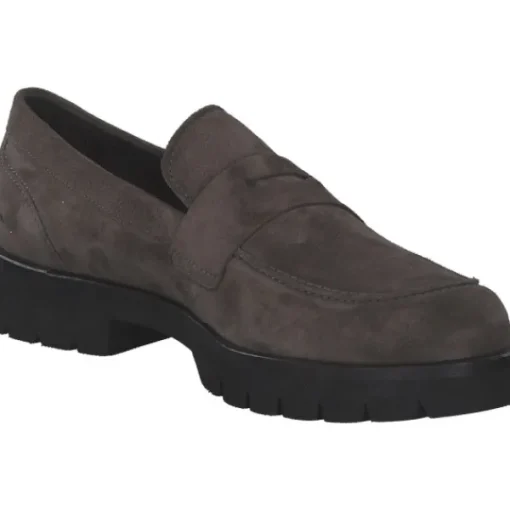 Damen Högl Slipper<810160266000, Mokassins, Damen, darkgrey