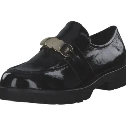 Damen Högl Slipper<810162501000, Mokassins, Damen, Schwarz (Black)