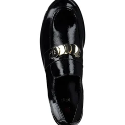 Damen Högl Slipper<810162501000, Mokassins, Damen, Schwarz (Black)