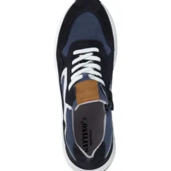 Damen HIP Schuhe Klassische- & Business Schuhe<1355, Schnürschuhe, Damen, dark blue combi
