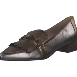 Damen Hispanitas Schuhe Ballerinas<CHI243573 Dali-I2, Ballerinas, Damen, acero/oro/oro
