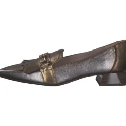 Damen Hispanitas Schuhe Ballerinas<CHI243573 Dali-I2, Ballerinas, Damen, acero/oro/oro