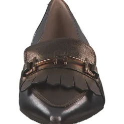 Damen Hispanitas Schuhe Ballerinas<CHI243573 Dali-I2, Ballerinas, Damen, acero/oro/oro
