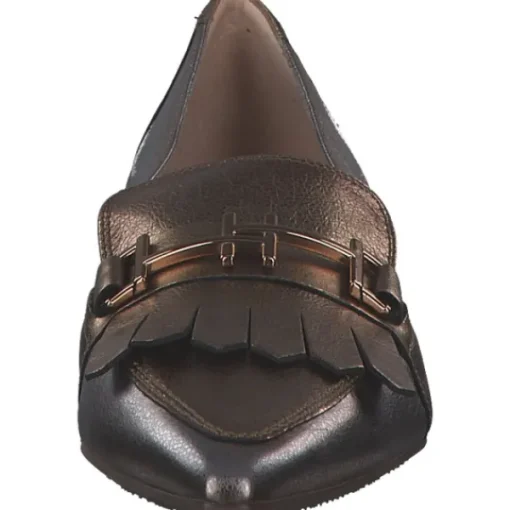Damen Hispanitas Schuhe Ballerinas<CHI243573 Dali-I2, Ballerinas, Damen, acero/oro/oro