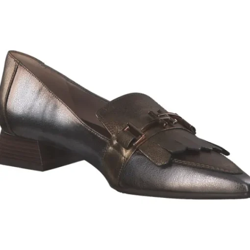 Damen Hispanitas Schuhe Ballerinas<CHI243573 Dali-I2, Ballerinas, Damen, acero/oro/oro