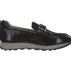 Damen Hispanitas Schuhe Slipper<HI243621 Loira-I24, Mokassins, Damen, Schwarz (Black)