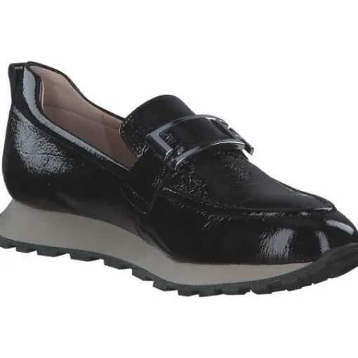 Damen Hispanitas Schuhe Slipper<HI243621 Loira-I24, Mokassins, Damen, Schwarz (Black)