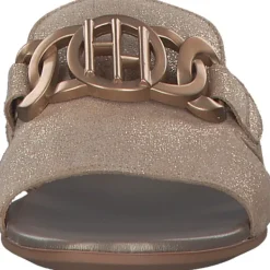 Damen Hispanitas Schuhe Pantoletten & Badeschuhe<Lena HV243268, Plateau-Pantoletten, Damen, Braun