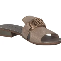 Damen Hispanitas Schuhe Pantoletten & Badeschuhe<Lena HV243268, Plateau-Pantoletten, Damen, Braun