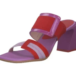 Damen Hispanitas Schuhe Pantoletten & Badeschuhe<Mallorca HV243327, Plateau-Pantoletten, Damen, Pink Lila