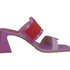 Damen Hispanitas Schuhe Pantoletten & Badeschuhe<Mallorca HV243327, Plateau-Pantoletten, Damen, Pink Lila