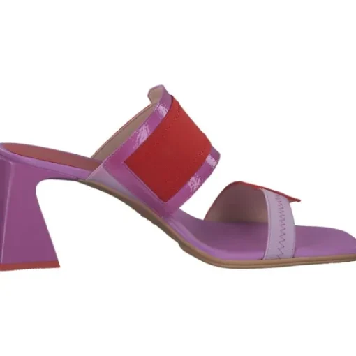 Damen Hispanitas Schuhe Pantoletten & Badeschuhe<Mallorca HV243327, Plateau-Pantoletten, Damen, Pink Lila
