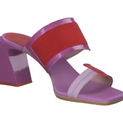 Damen Hispanitas Schuhe Pantoletten & Badeschuhe<Mallorca HV243327, Plateau-Pantoletten, Damen, Pink Lila