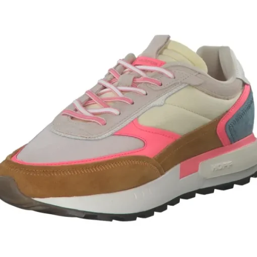 Damen Hoff Schuhe Klassische- & Business Schuhe<1230700, Schnürschuhe, Damen, braun/beige/rosa/blau