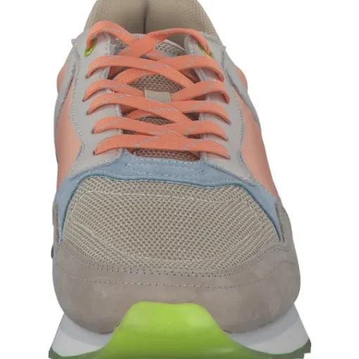 Damen Hoff Schuhe Klassische- & Business Schuhe<1230200, Schnürschuhe, Damen, beige/orange/lila/blau