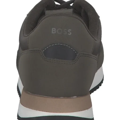 Herren Hugo Boss Klassische- & Business Schuhe<50529542 302 Kai_Runn_nupny, Klassische- & Business Schuhe, Herren, Dark Green