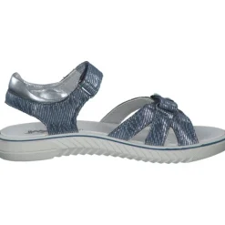 Kinder IMAC Sandaletten<581361, Sandaletten, Kinder, jeansblau/silber