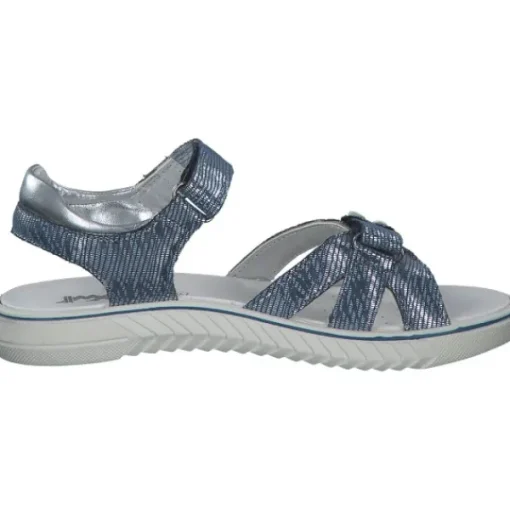 Kinder IMAC Sandaletten<581361, Sandaletten, Kinder, jeansblau/silber