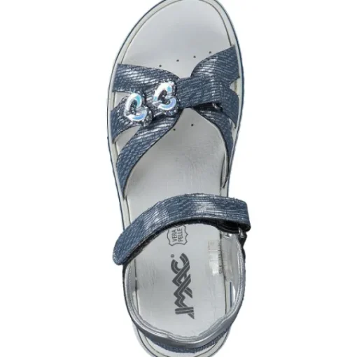 Kinder IMAC Sandaletten<581361, Sandaletten, Kinder, jeansblau/silber