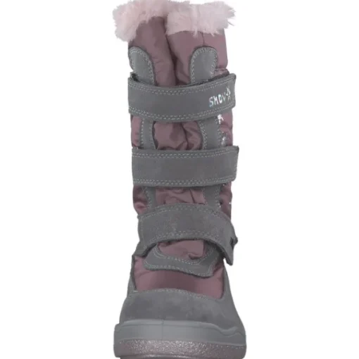 Kinder IMAC Stiefel<680908-7087/008, Winterstiefel, Kinder, grigio/rosa
