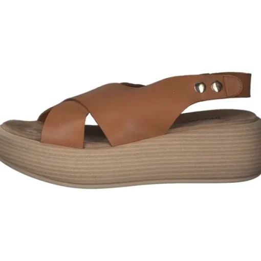 Damen Inuovo Sandaletten<817008, Plateau-Sandaletten, Damen, coconut